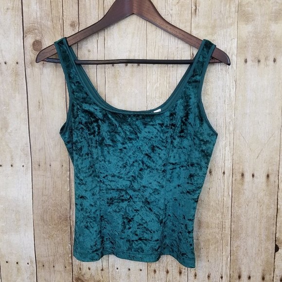 Victoria's Secret Tops - Victoria's Secret Crushed Velvet Tank (S)